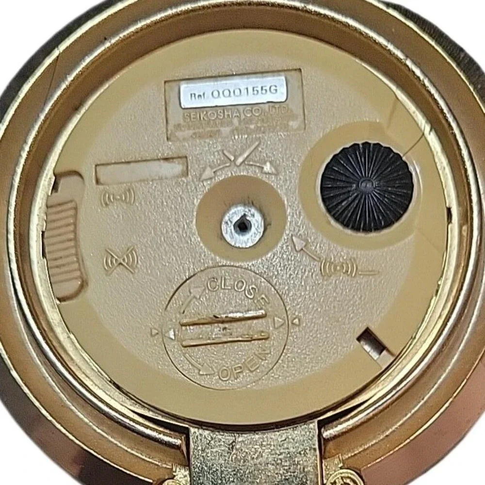 Seiko Gold Tone Quartz Pocket Watch VTG SKUJ110